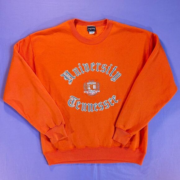 RARE Vintage University of Tennesee Collegiate Crew Sweatshirt Vols 80s 90s - Picture 1 of 4